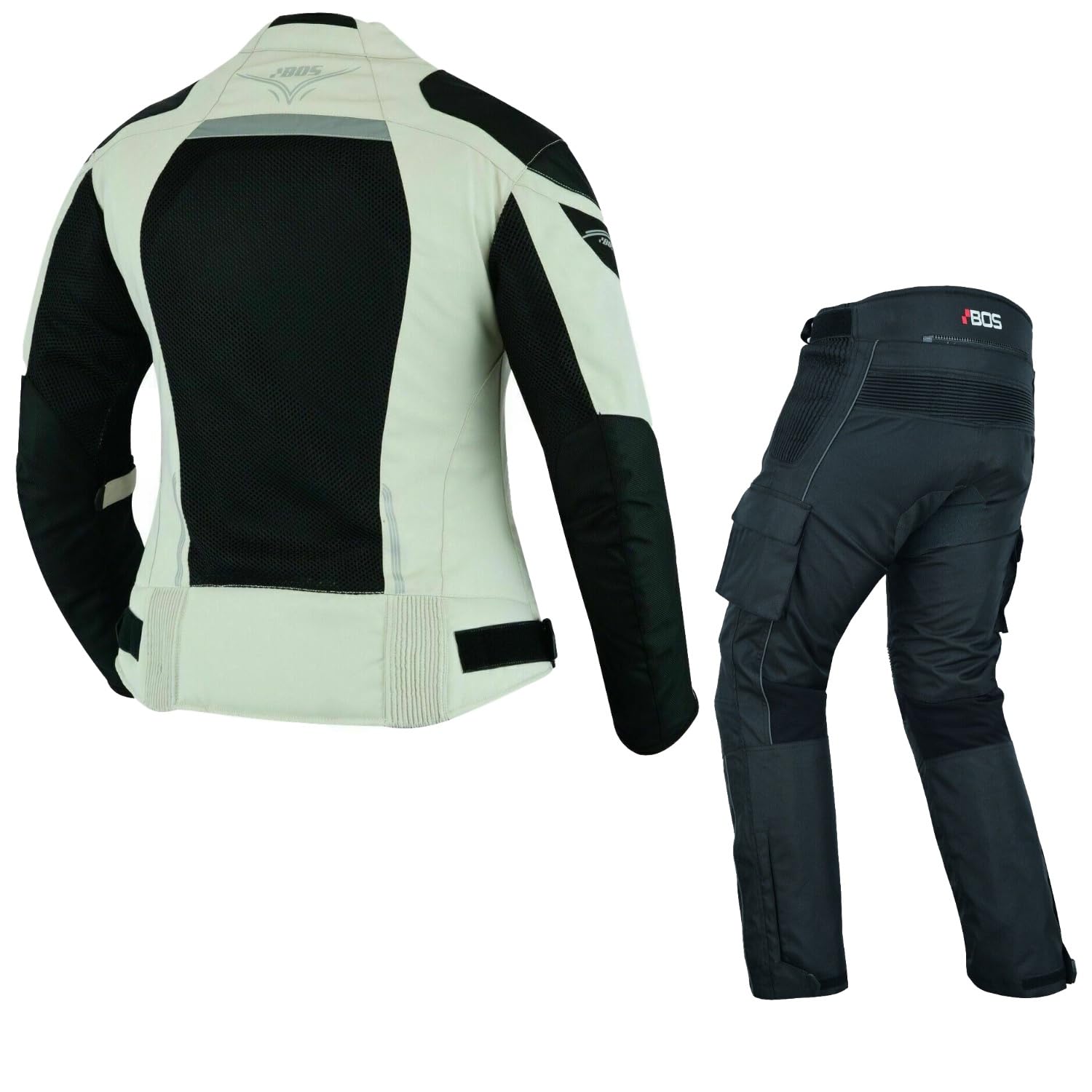 Damen Motorrad Jacke und Hose Damen Motorrad Textil kombi Damen Motorrad Touring anzug Damen Motorradkombi 2-teiliges Set mit Protektoren Motorradhose & Motorradjake Wasserdicht