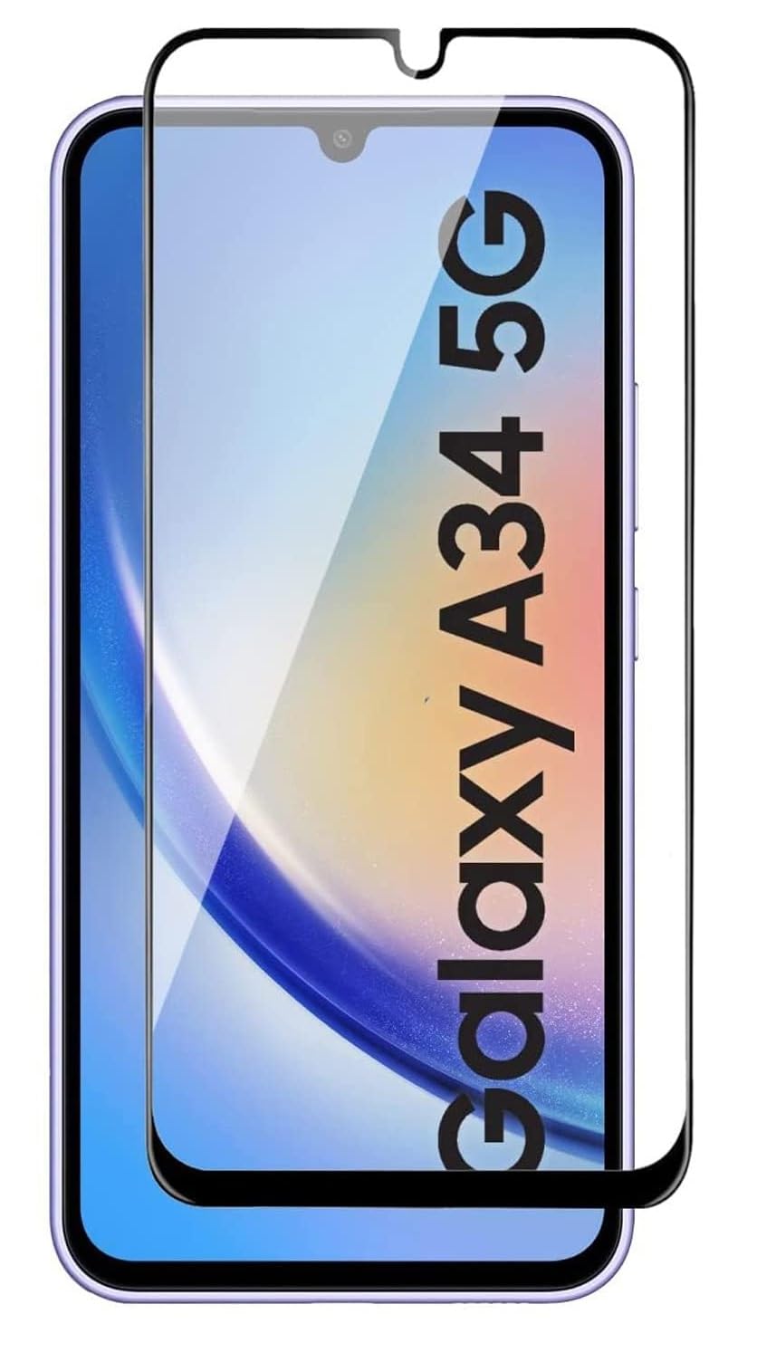 JGD PRODUCTS for Samsung Galaxy A34 5G (2023) Tempered glass with Full Edge Protection and Easy Installation Kit (B0C3LVCFH6) Amazon Price History, Amazon Price Tracker