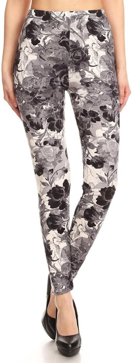 Leggings Depot High Waisted Camouflage & Multiple Print Leggings for Women - Reg, Plus, 1X3X, 3X5X - Image 2