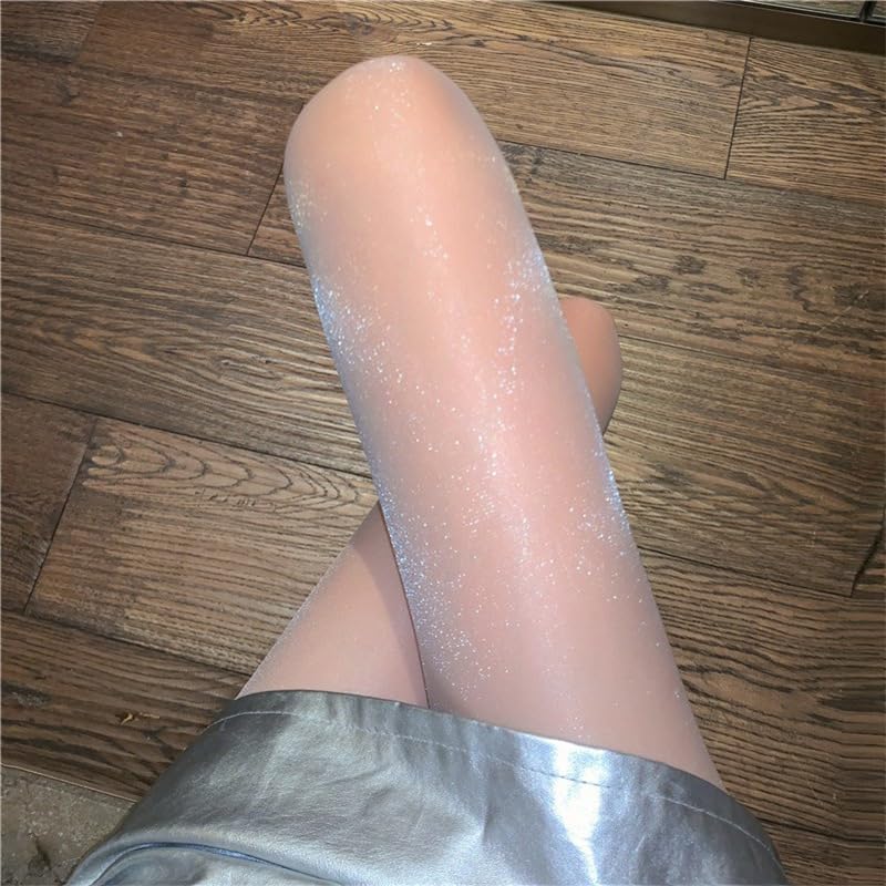 Image of Benefeet Sox Womens Sheer Tights Sexy High Waist Pantyhose Patterned Transparent Nylon Silk Thin Stockings