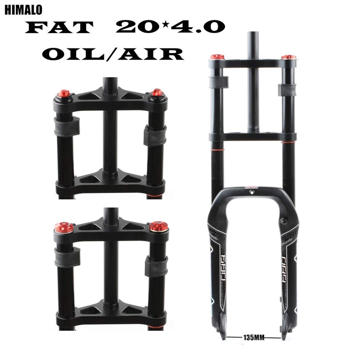 Amazon | GXFWJD BMX バイクサスペンションフォーク20インチ 150mm