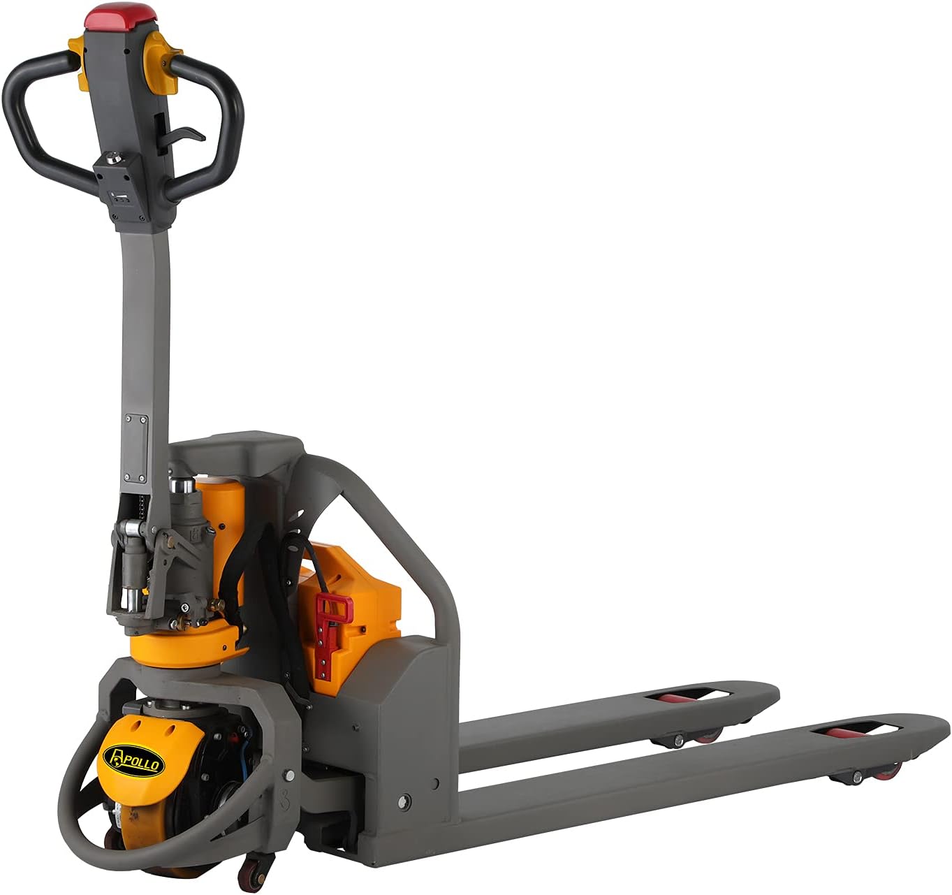 APOLLOLIFT Full Electric Lithium Pallet Jack 3300Lbs Capacity 45"x21" Forks, Multi-Function Handle