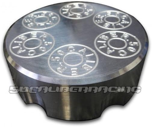 50 Caliber Racing CNC Billet Aluminum Gas Cap - Raw Aluminum - Compatible Arctic Cat Wildcat 2 & 4 Seat Models [5349AC]