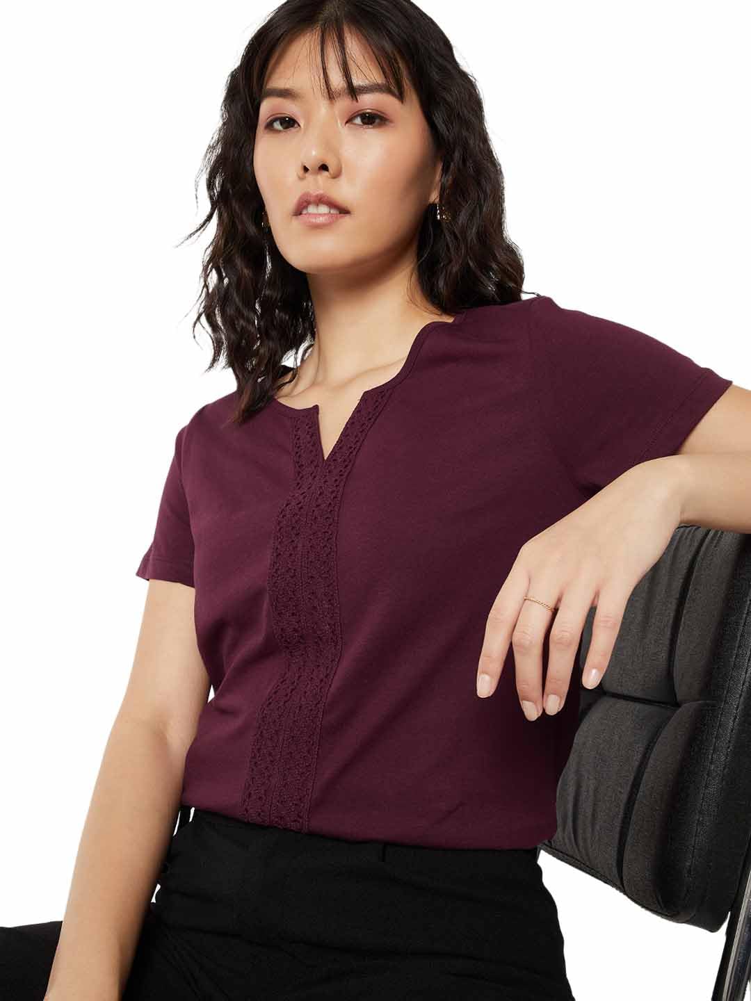 max Women's Cotton Regular Fit Top-picture-28