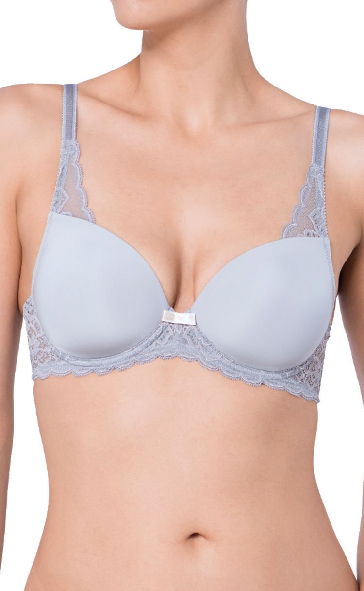Triumph Women's Amourette Spotlight WHP X Everyday Bra, Grey Combination, 34C