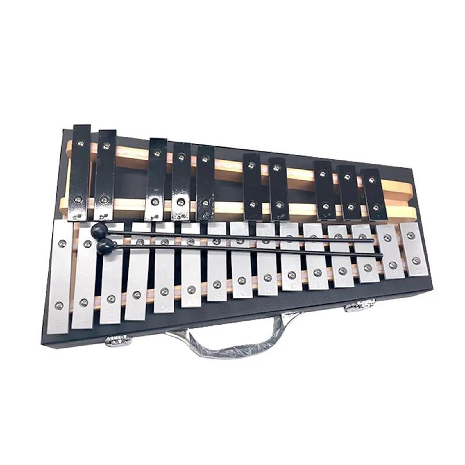 Xylophon-Instrument Für Erwachsene Professionelles Xylophon-Percussion-Keyboard Mit Aufbewahrungstasche 25 Tasten