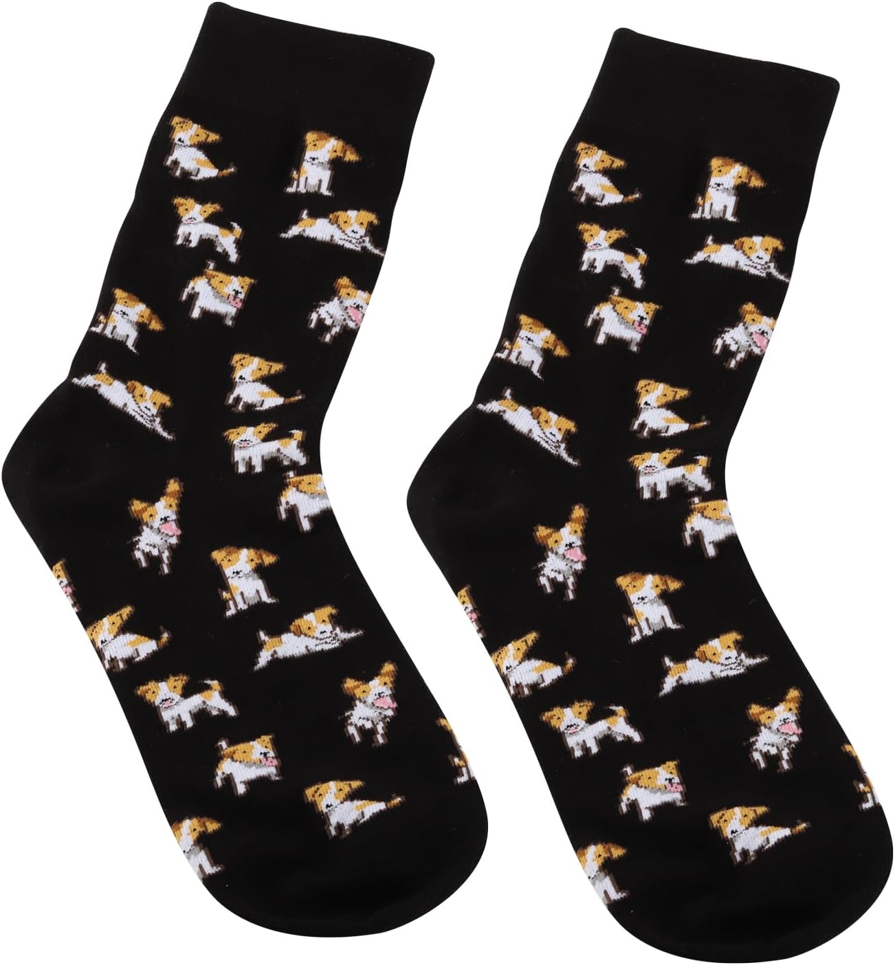 G2TUP 2 Pairs Jack Russell Terrier Lover Gift Jack Russell Terrier Socks Jack Russell Terrier Owner Gift Dog Mama mom Gift