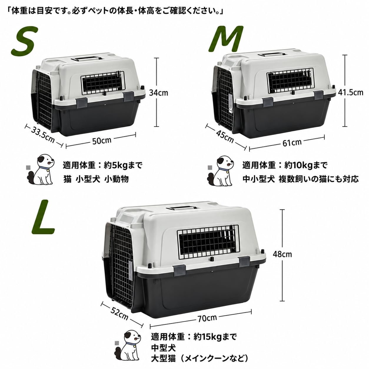 Amazon | 牧小苫＼msmr ペットキャリー IATA基準対応 航空対応
