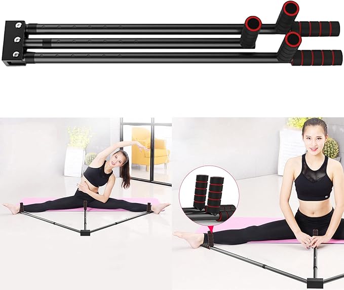 Champs MMA - Divaricatore Per Gambe A 3 Sbarre Per Stretching E Flessibilità - Foto 3