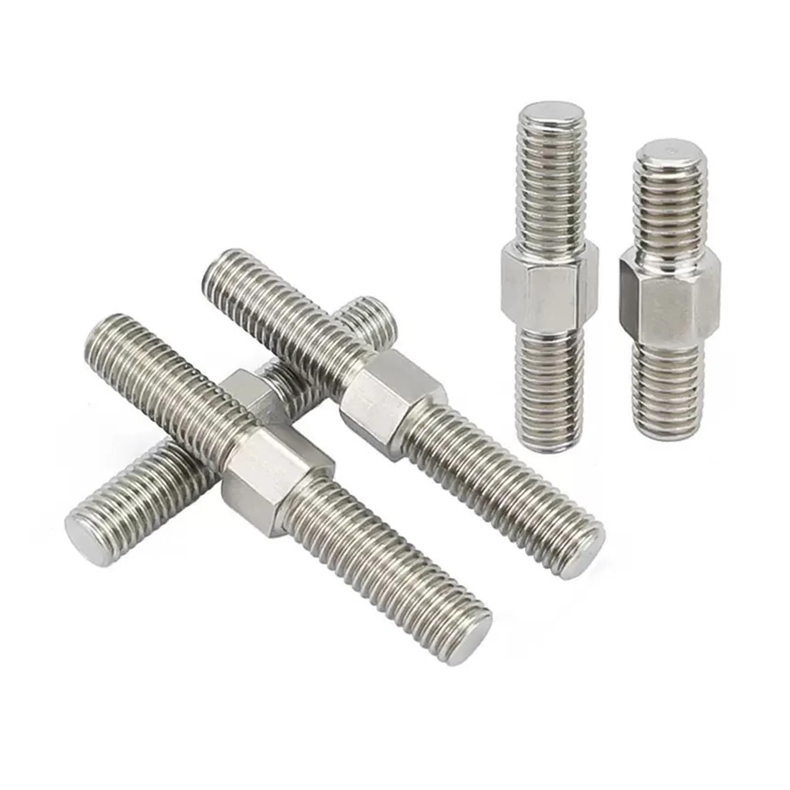 Écrou pour goujon à double extrémité WFELARVIX M6x50 en acier inoxydable 304 pour tige filetée