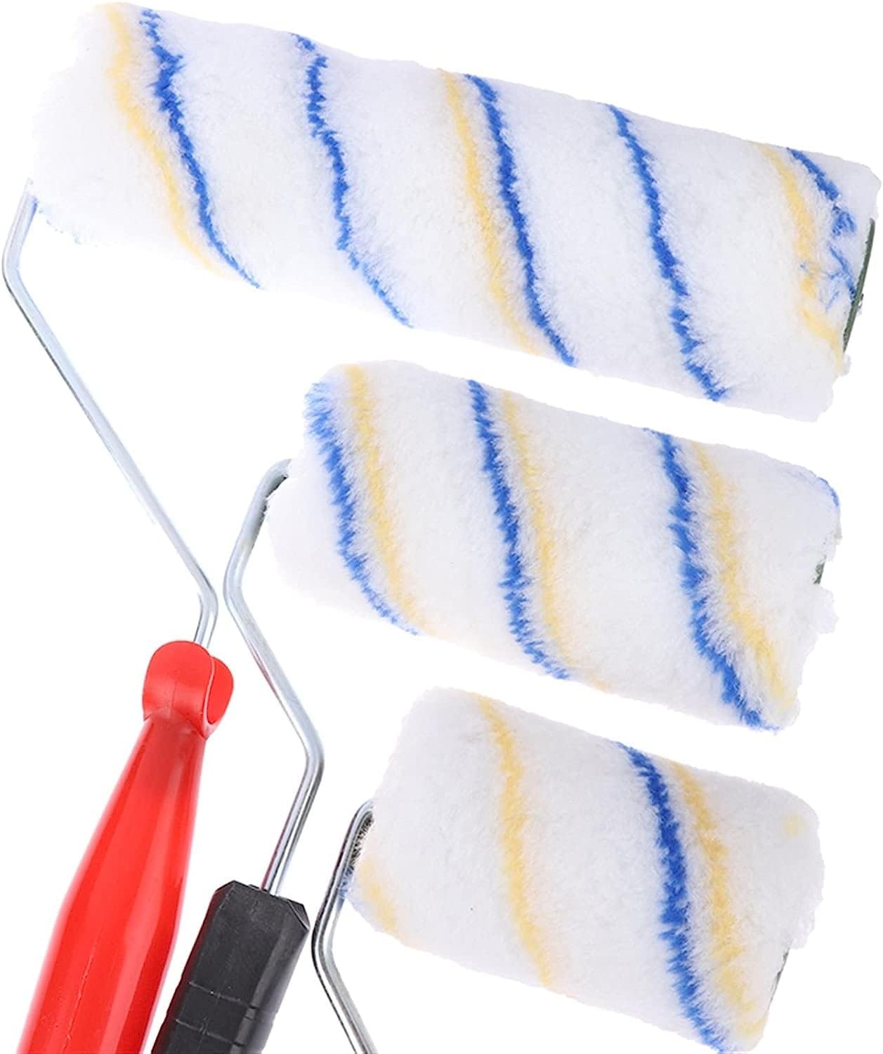 Paint Rollers Paint Rollers New 4-9inch Multifunctional Brush Household Use Wall Brushes Tackle roll Decorative Painting Brush DIY Tool Wall(9 Inches)(9 Inches)