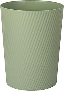 UUJOLY Small Trash Can Wastebasket Garbage Can Container Bins for Bathrooms, Laundry Room, Kitchens, Offices, Kids Rooms, Dorms (Mint Green)
