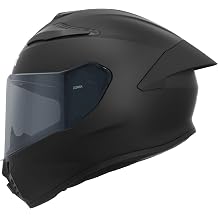 Zorax ZOR-816 Full Face Helmet + Extra Outer Dark Visor