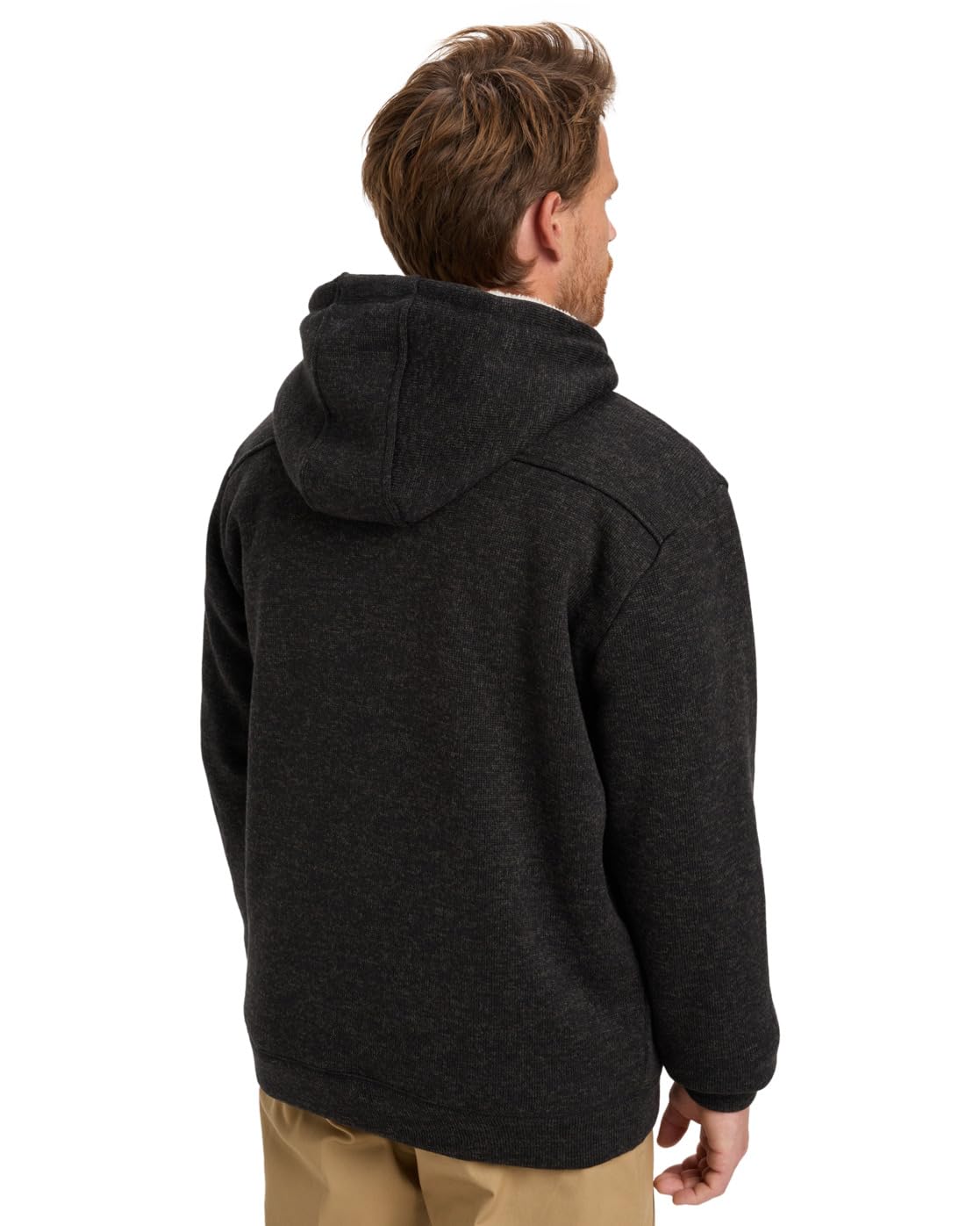 Quiksilver Keller Sherpa Sweter Polarowy Czarny XL