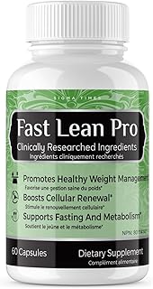 Fast Lean Pro Capsules, Fast Lean Pro Dietary Supplement, Fast Lean Pro Advanced Formula Pills, Tablets Extra Strength Organic Non Gmo Advanced Formula Pastillas (60 Capsules)