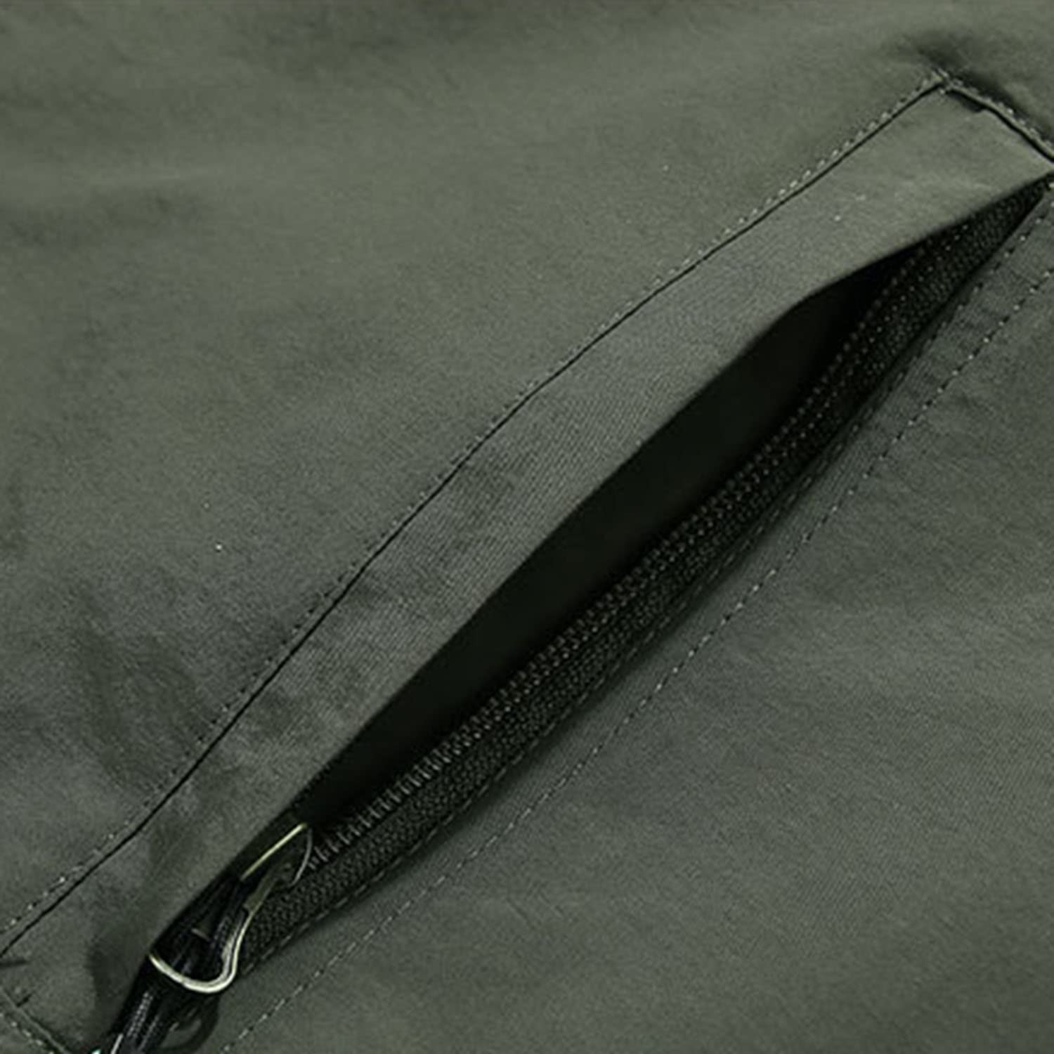 Chaleco para Hombre Chaleco Multibolsillos Exteriores Chaqueta Casual Sin Mangas Chaleco De Secado Rápido Transpirable para La Pesca La Fotografía Y El Senderismo