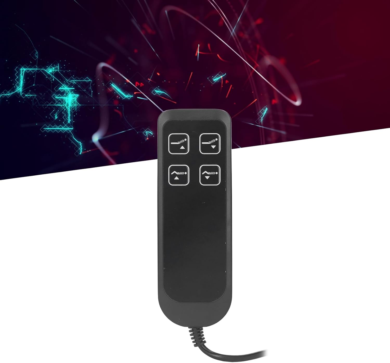 ZASCHMOY LUCKDANO Electric Power Recliner Switch, Simple Controller for Home Office, Easy Installation, ABS Material