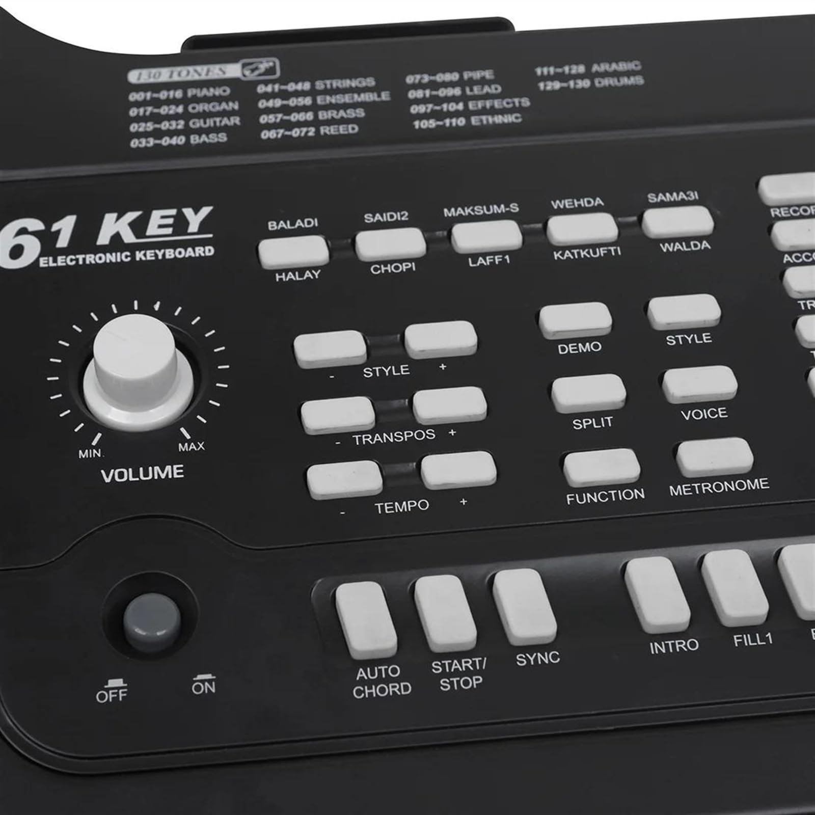 61 Klawiszy O Standardowej Sile Pianino Elektroniczne Wielofunkcyjny Instrument Klawiszowy Odpowiedni Dla Studentów Przenośne Keyboardy Pianino