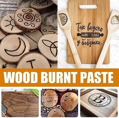 Pasta per bruciare il legno, pasta bruciata per