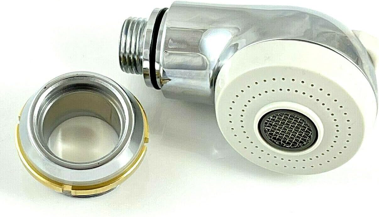 Tachi Salon SPA Shampoo Bowl Basin Sink Sprayer Head Replacement Part Pedicure Chair Shower Head Metal With Flow Control Button CUPC Certified