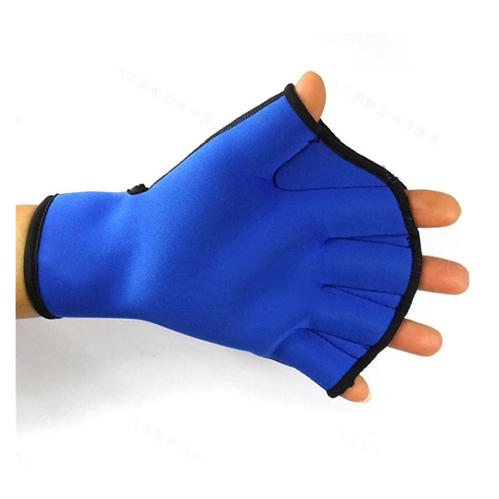 Rękawice do pływania z neoprenu, 1 para Rękawiczki do pływania Aquatic Fitness Wodoodporność Aqua Fit Paddle Training Rękawiczki bez palców Sprzęt do nurkowania do nurkowania, do surfowania,