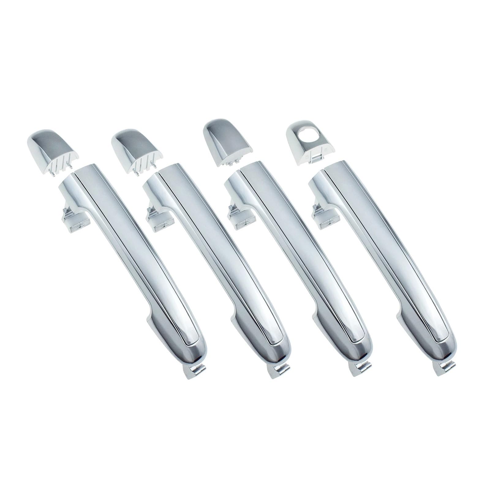 Maioily Silver Car Door Handle Exterior Car Door Handle For Hyundai Sonata(,4Pcs)