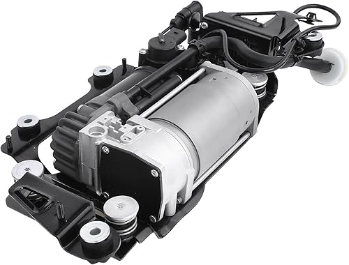 Miniatura 4 de A-Premium Compresor electrónico de suspensión neumática compatible con Audi A8 Quattro Base 2013-2018 Sedan V6 3.0L V8 4.0L V8 4.2L, con soporte y