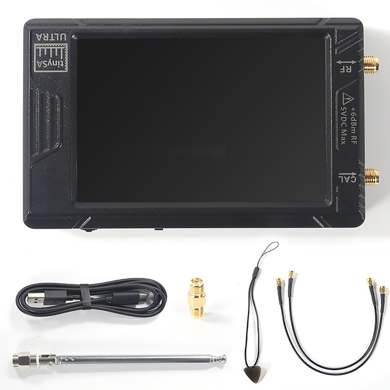 Analizador Espectro Audio, Analizador Espectro Portátil LED, Salida Máxima: Armónico 800 MHz, Onda Cuadrada 4,4 GHz/Nivel Calibración: 5,3 GHz/Nivel Salida: -104 DBm a -16 DBm, para Sala Estar