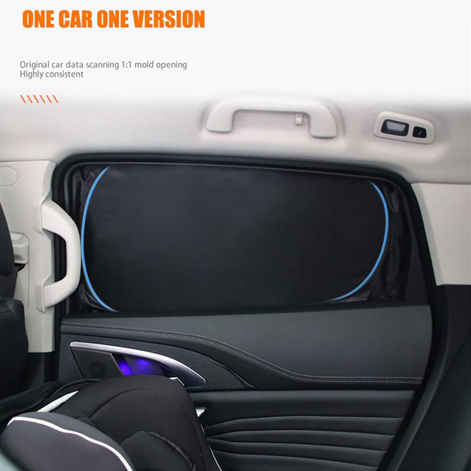 Tendine Parasole Laterali per Citroen C5 2015-2019 – Protezione UV Anti-abbagliamento Privacy e Blocca Luce Accessori Auto,6 PCS