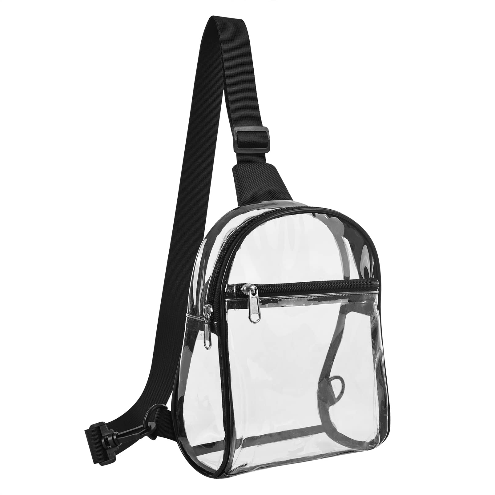 Buy Clear Bag Backpack See through Sling Transparent PVC Crossbody