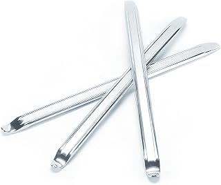 Fasmov 16" 3-Piece Tire Spoon Iron Set - Heavy-Duty Steel Tools for Easy Motorcycle Bike Scooter Tire Changes
