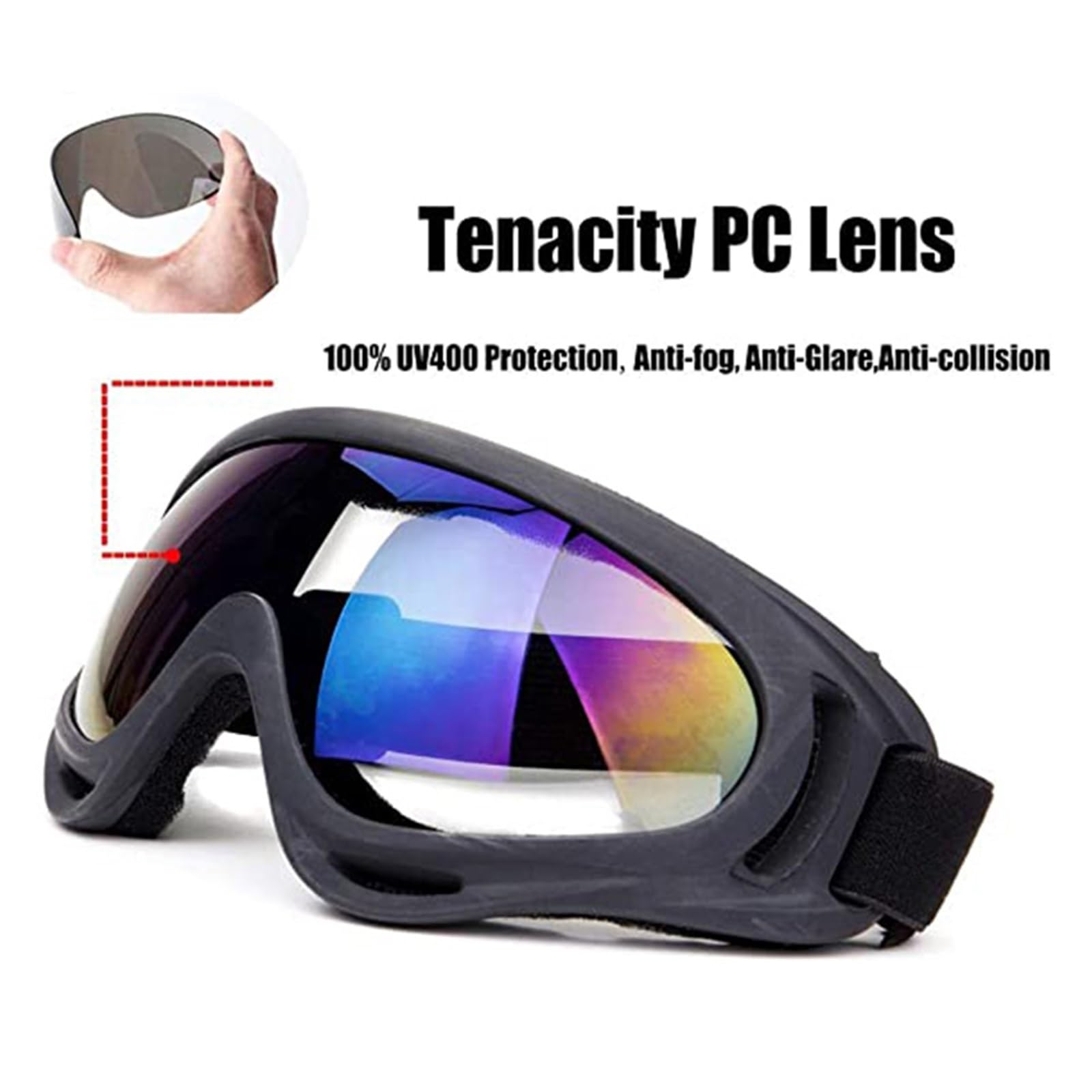 Okulary narciarskie zimowe wiatroszczelne okulary narciarskie gogle sporty na świeżym powietrzu damskie i męskie okulary narciarskie motocyklowe okulary rowerowe okulary przeciwsłoneczne gogle o