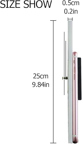 Miniatura 5 de Qilmy Reloj de pared redondo silencioso con dispositivo de batería, reloj de pared decorativo creativo para sala de estar, dormitorio, oficina,