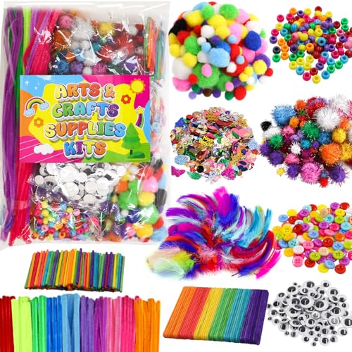 Treasure Cove Arts and Crafts Supplies for Kids Craft Supplies