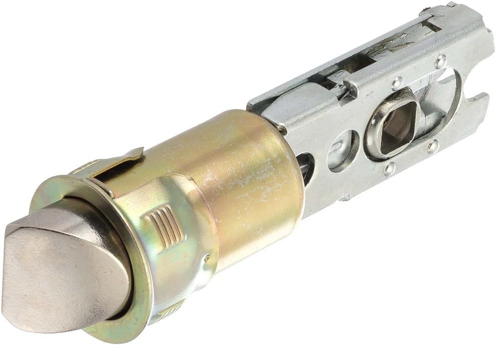 Residential Lever Knob Drive In Passage Privacy Latch, Adjustable 2 3/8 Inch To 2 3/4 Inch
