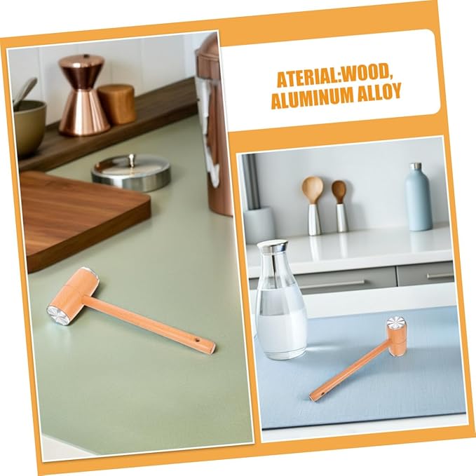 Martillo Ablandador de Carne Doble Cara Beaupretty - Madera Haya miniatura 8