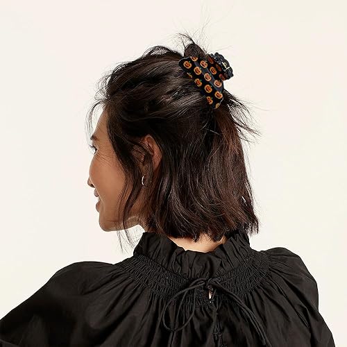 Miniatura 5 de Accesorios para el cabello de Halloween para mujer, horquillas de murciélago, calabaza y fantasma con fuertes abrazaderas de metal (4 unidades)