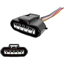 MAF Sensors Connector Harness Plug for Mazda | Mass Air Flow Fit for MAZDA MAZDA 2 MAZDA 3 Mazda 5 Mazda 6 Mazda CX-7 197400-2010 1974002010 ZL01 ZLY1-13-215 ZL0113215