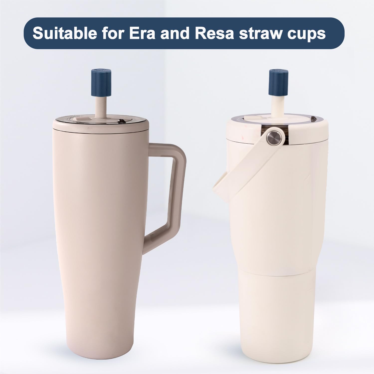 Lyreh 3pz Tappi Magnetici Cannucce per BrüMate, Pratici Copri Tazza in Silicone Magnetico Accessori Compatibili con Tutti Tumbler Era e Resa Perfetti per Arrampicata Picnic (Blu Scuro)