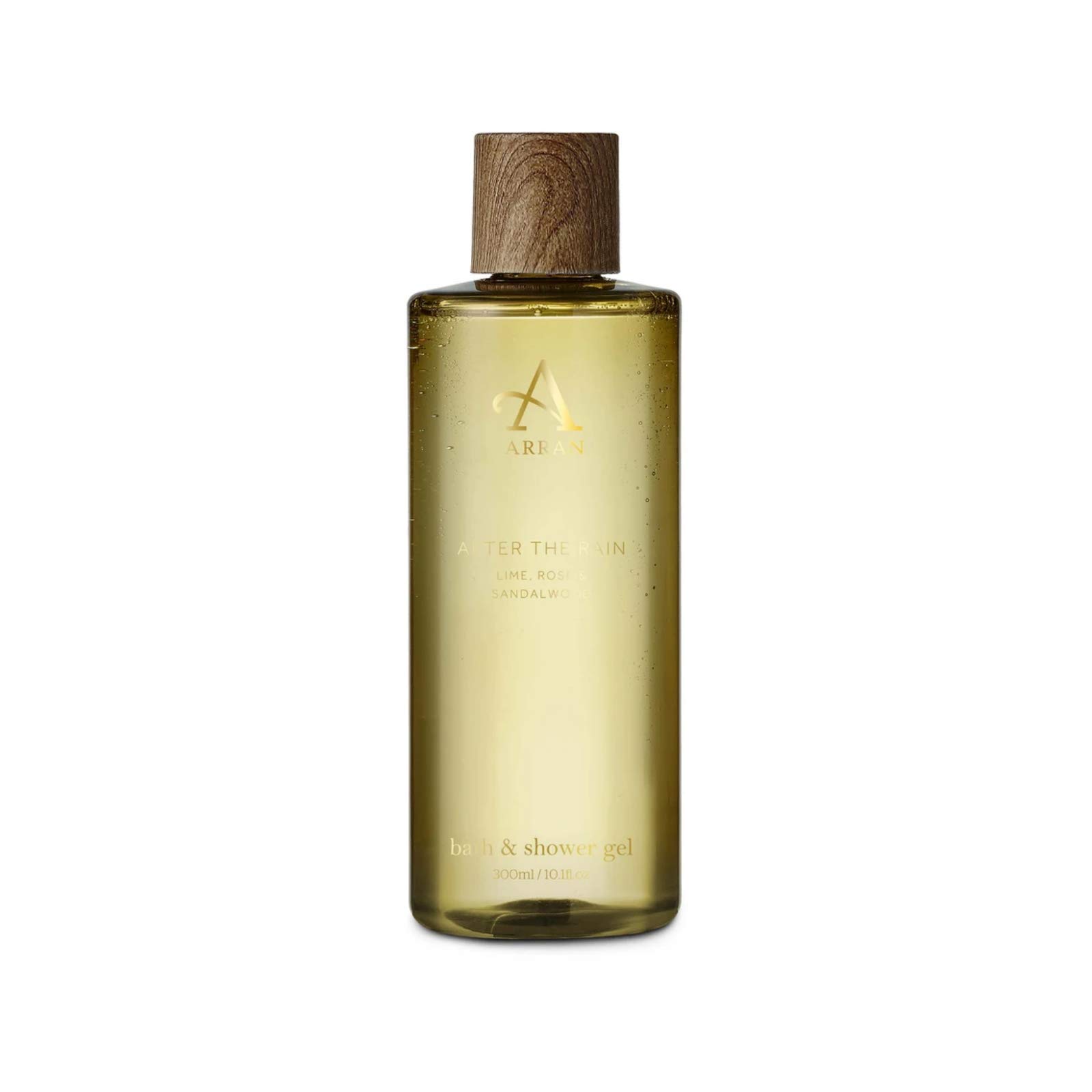 After the Rain Body Wash (300ml) Luxury Scottish Shower Gel with Sandalwood, Rose & Lime - Premium Gift for Women & Men