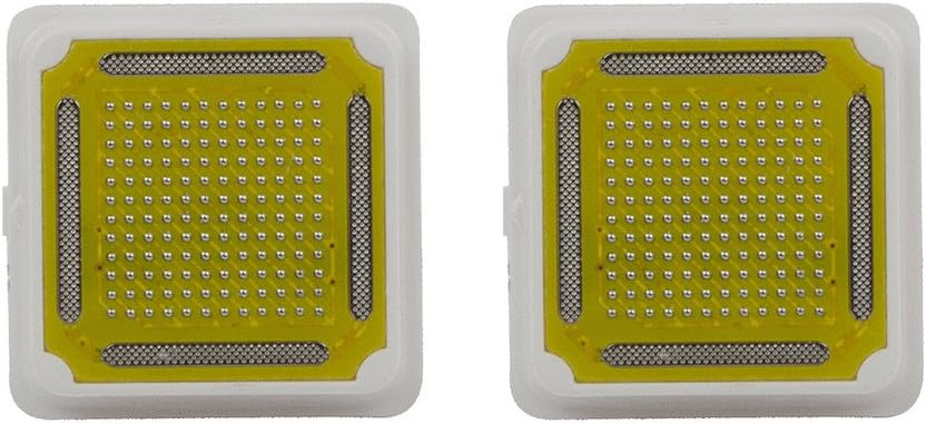 NORLANYA Replace Cartridge for Anti-Aging Dot Matrix RF Thermage Fractional RF Skin Care Face Lift Device (2 pcs of Platinum Heads)