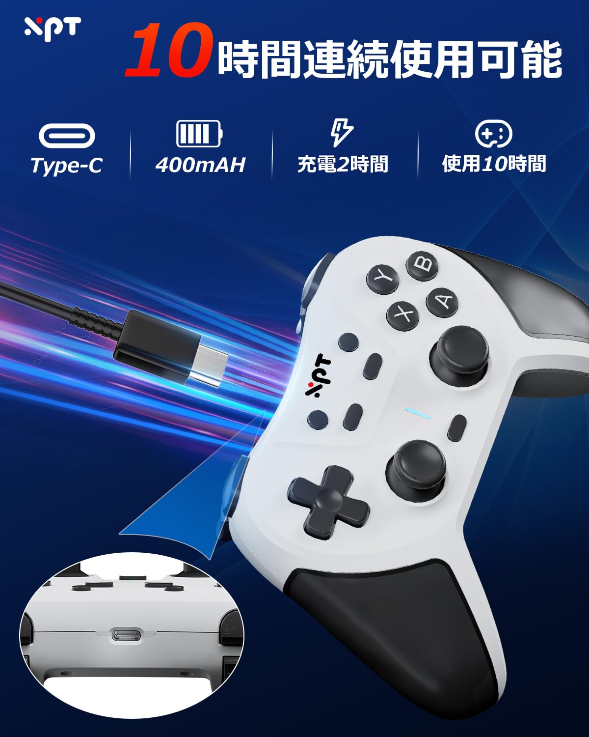 Amazon.co.jp: ワイヤレス コントローラー ゲームパット Switch 2