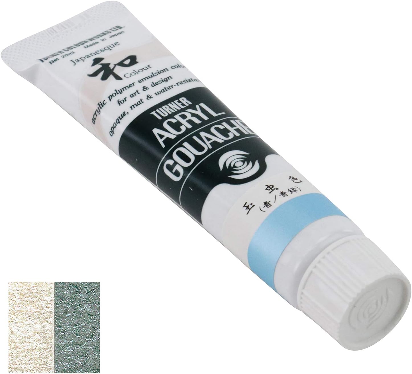 Turner Colour Works Acryl Gouache Artist Acrylic Paint - Single 40 ml Tube - Luminous White