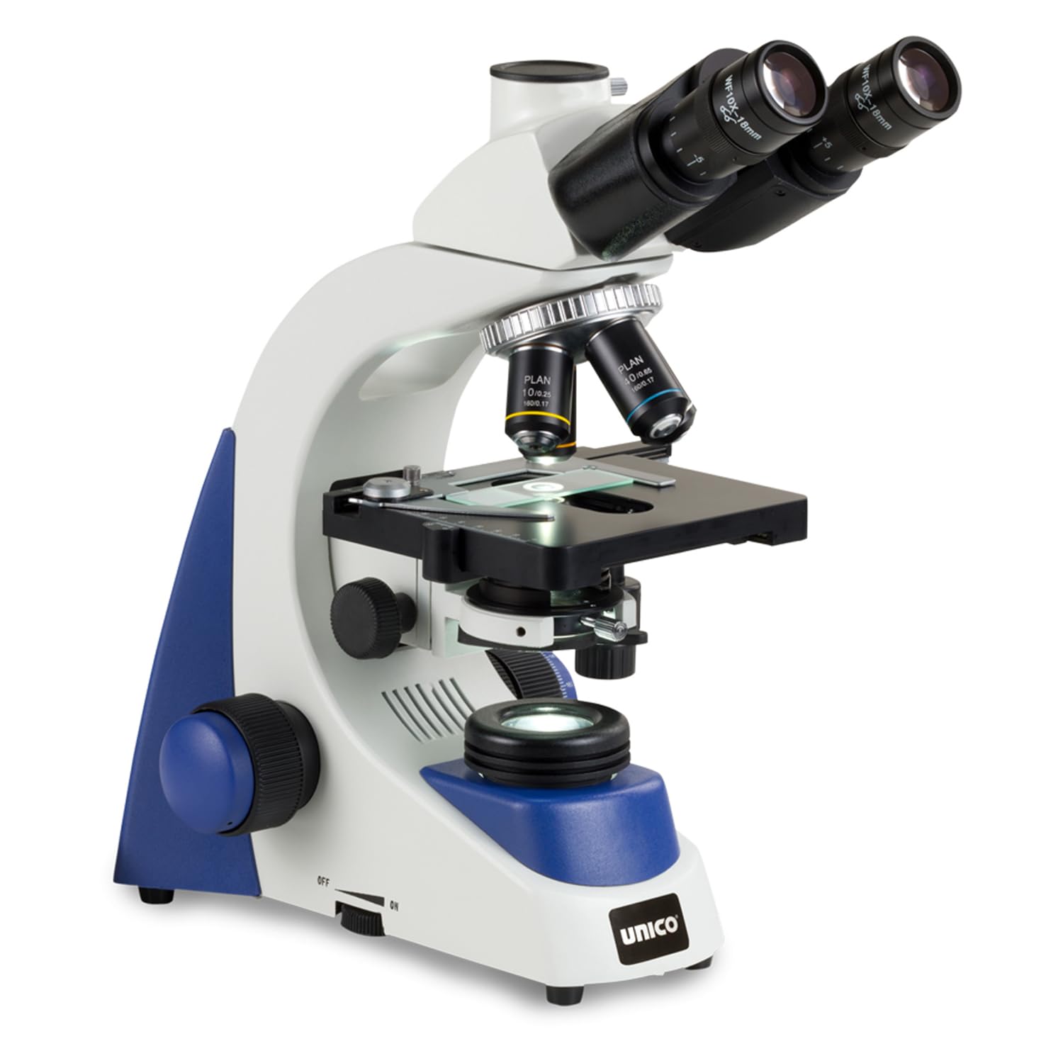Snapklik.com : G383PHT-LED Microscope, Trinocular, 10X Wide Field ...