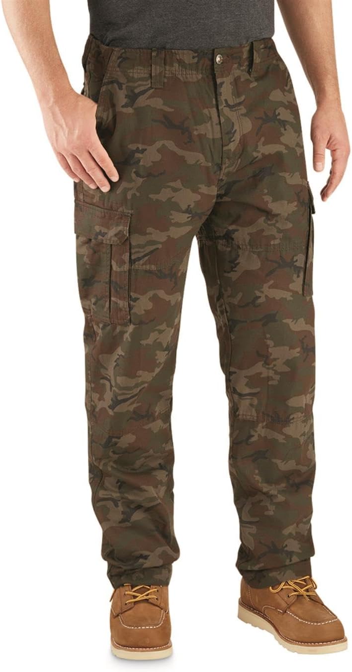 Guide GearOutdoor 2.0 Flannel-Lined Cotton Cargo Pants