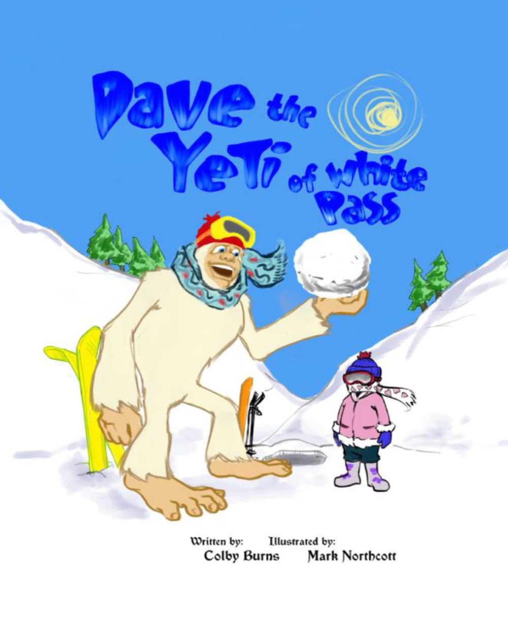 Dave The Yeti of White Pass: Learns to Ski