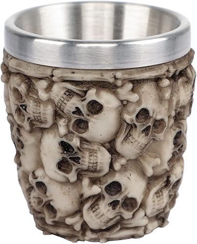 Taza de esqueleto con diseño de calavera fantasma, café, bebida, cerveza, jarra, vaso de vino, recipiente para beber, decoración de osario macabro,