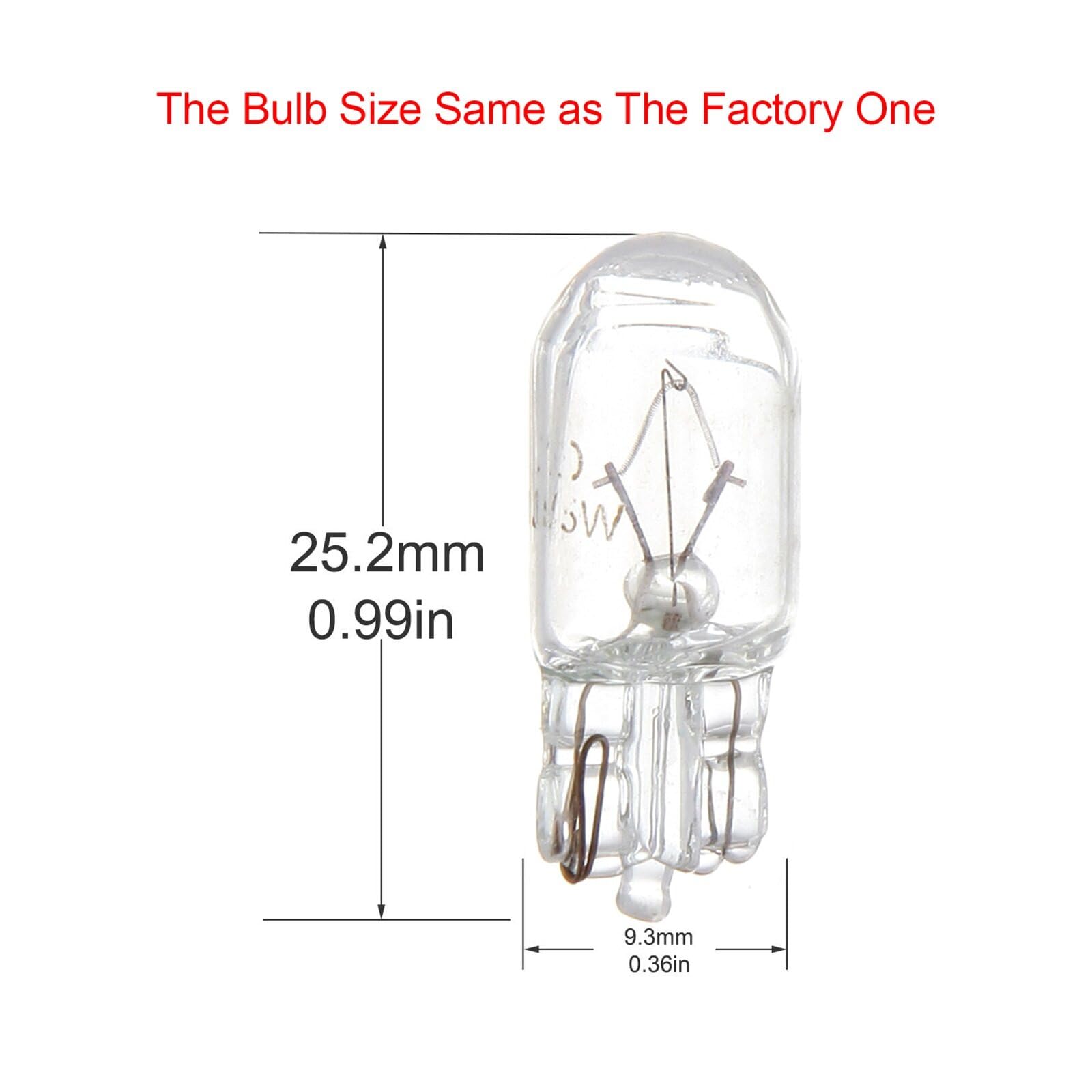 LBRST 20 x T10 White 168 Halogen Lights Bulbs 20 x T10 168 Twist Lock Socket