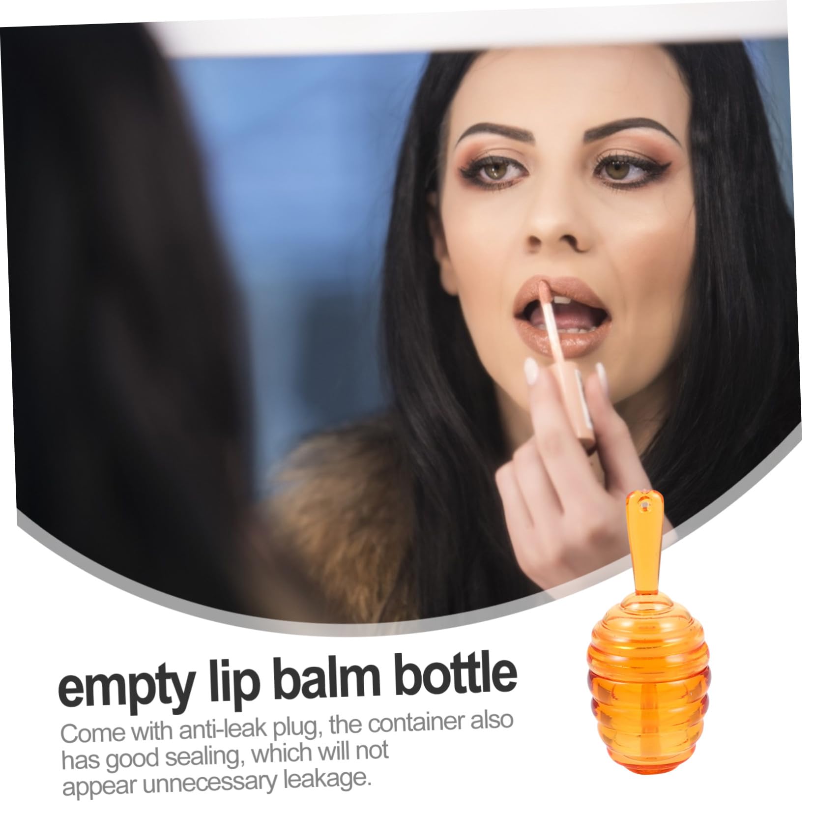 Tubo de Brillo de Labios en Forma de Panal, 20 Piezas, Plástico