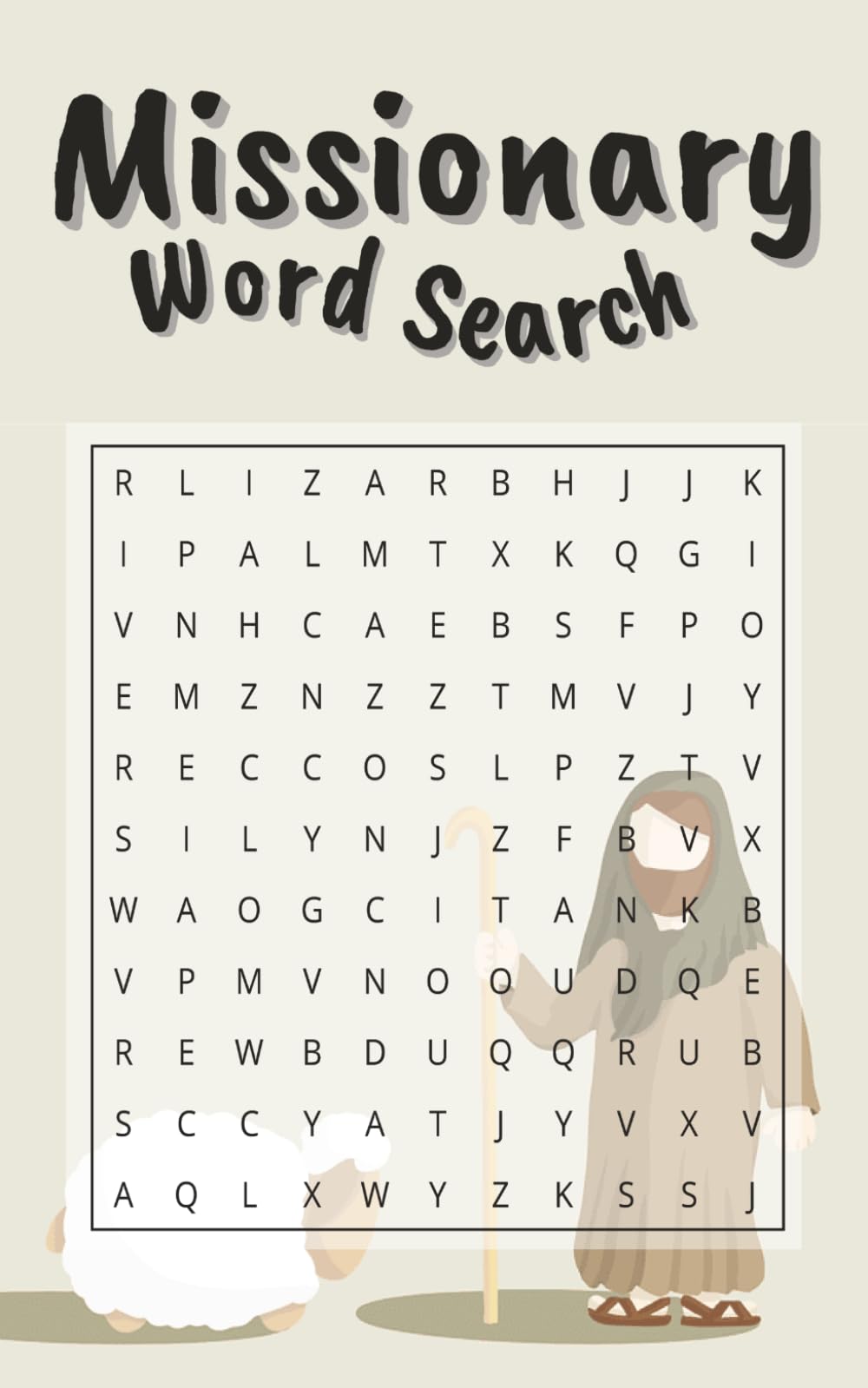 Missionary Word Search Puzzle Book: Faith-Building Brain Challenges 12 Challenging Puzzles | 5 x 8 Inches | Inspiring Activity for Missionaries & Church Members